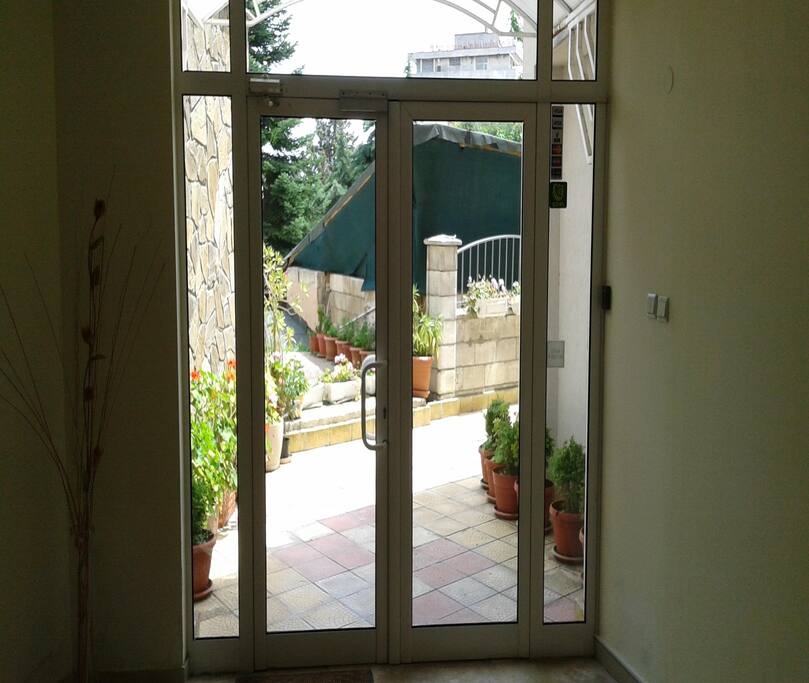 Entrance of the building