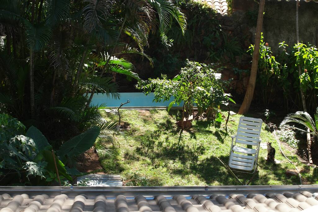 Blick aus dem Fenster, Gartennutzung