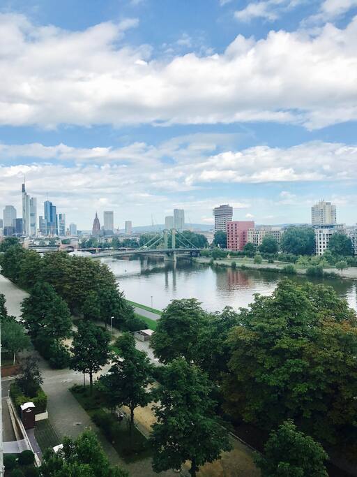 Ausblick Wohnzimmer