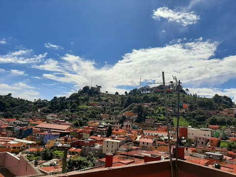 "El Rincón de Ranas" Terrace.