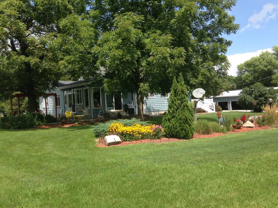 Beautiful landscaping