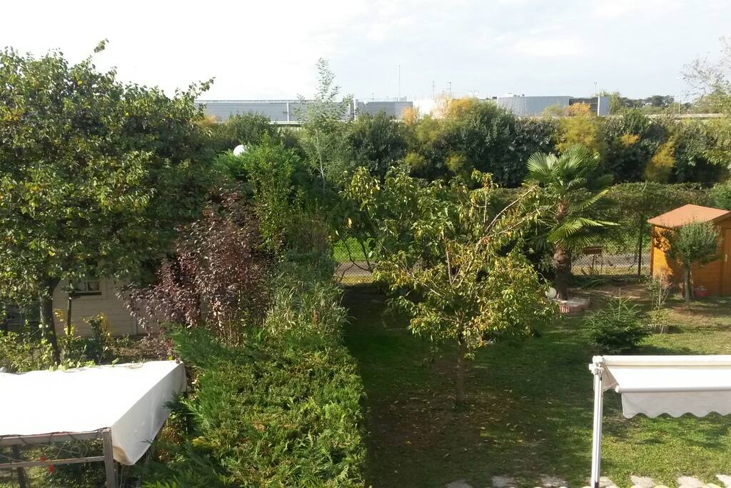 Vue de la fenêtre de la chambre