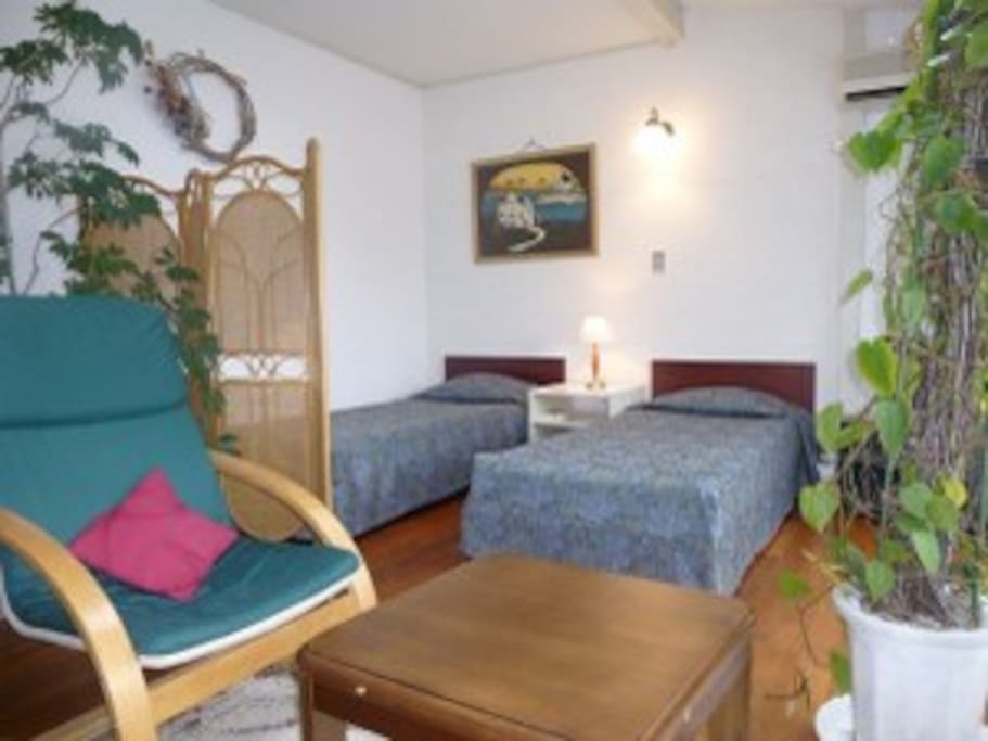 Twin Bed room