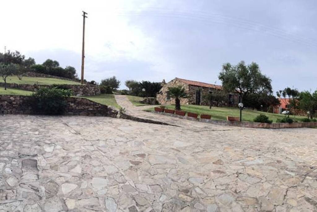 Vista del giardino