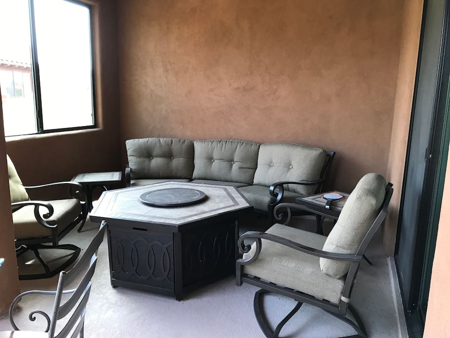 Patio seating