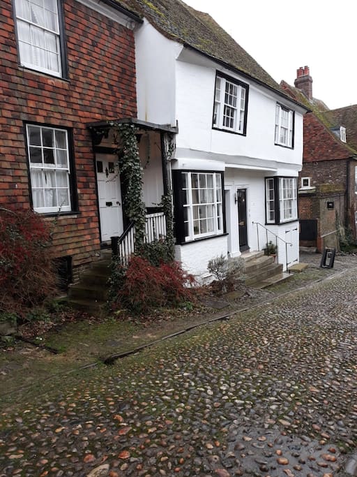 Outside The House With Two Front Doors