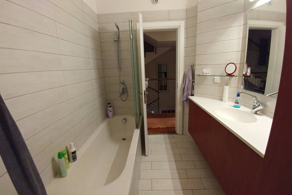 Your private bathroom.
