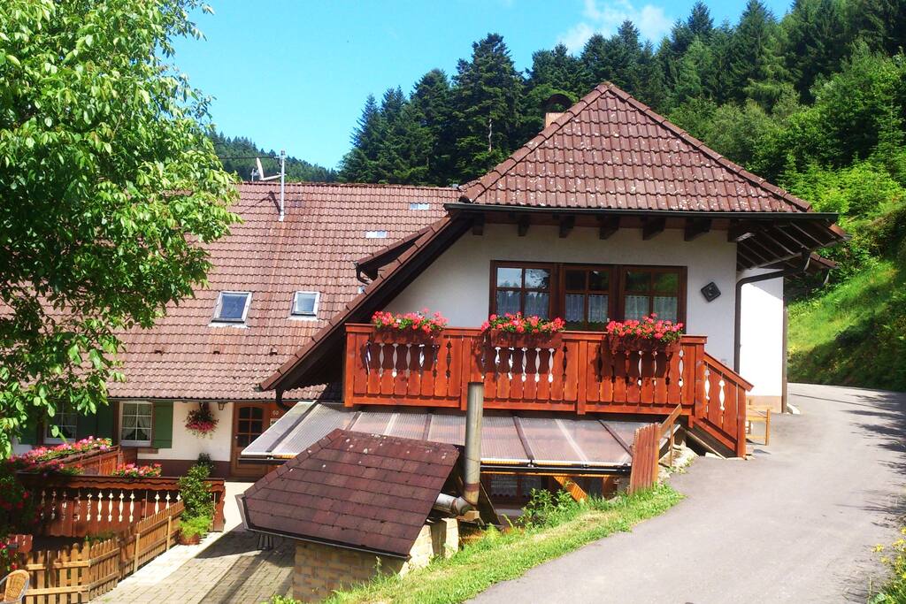 Ferienwohnung Wälderhof Balkonblick