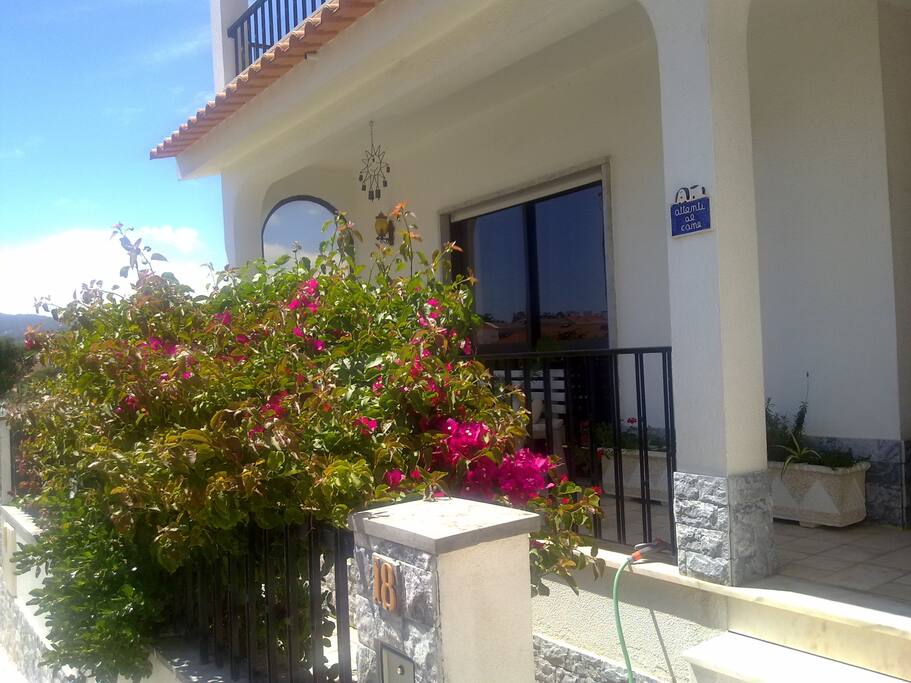 the front entrance