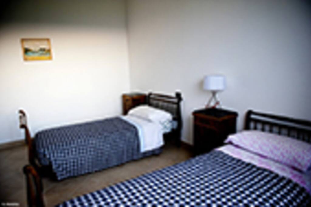 una camera da letto
