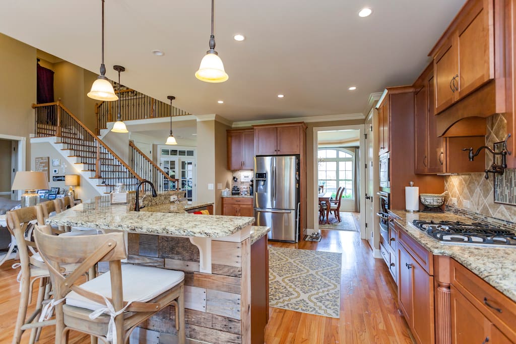 Spacious kitchen
