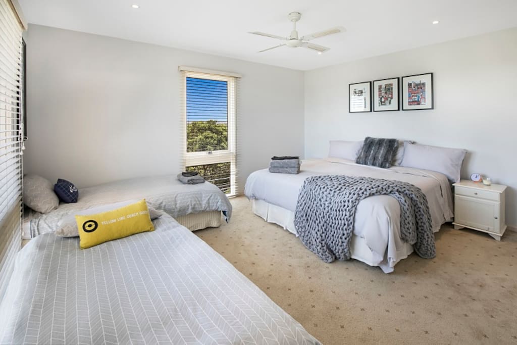 Bedroom 1 - As Far As The Eye Can Sea