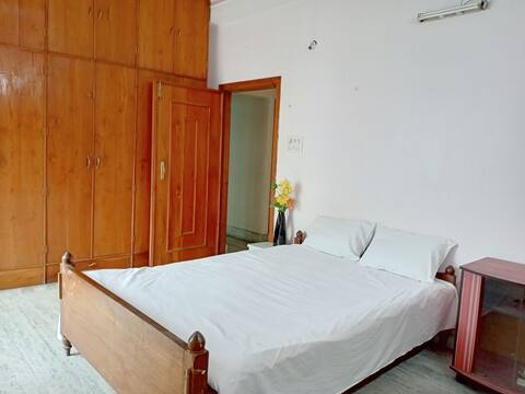 Spacious room with private balcony
