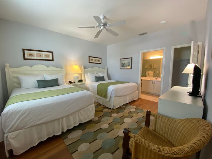 客房配备2张标准双人床