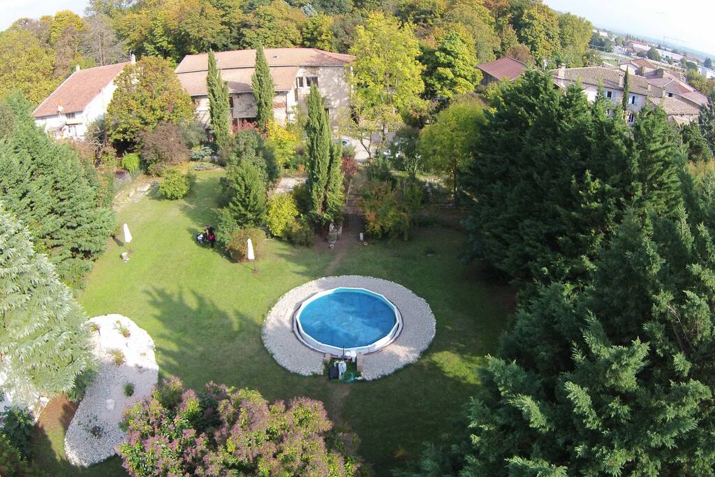 Un parc de 3500m² où il fait bon se ressourcer