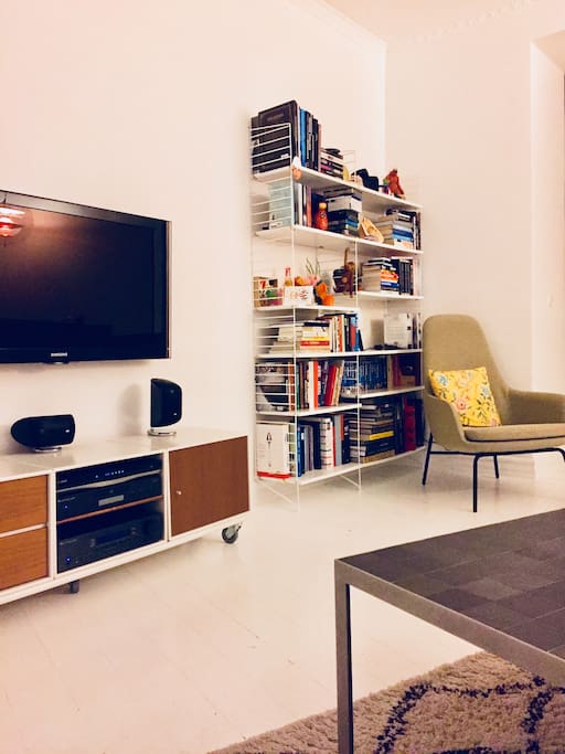Living room from the sofa