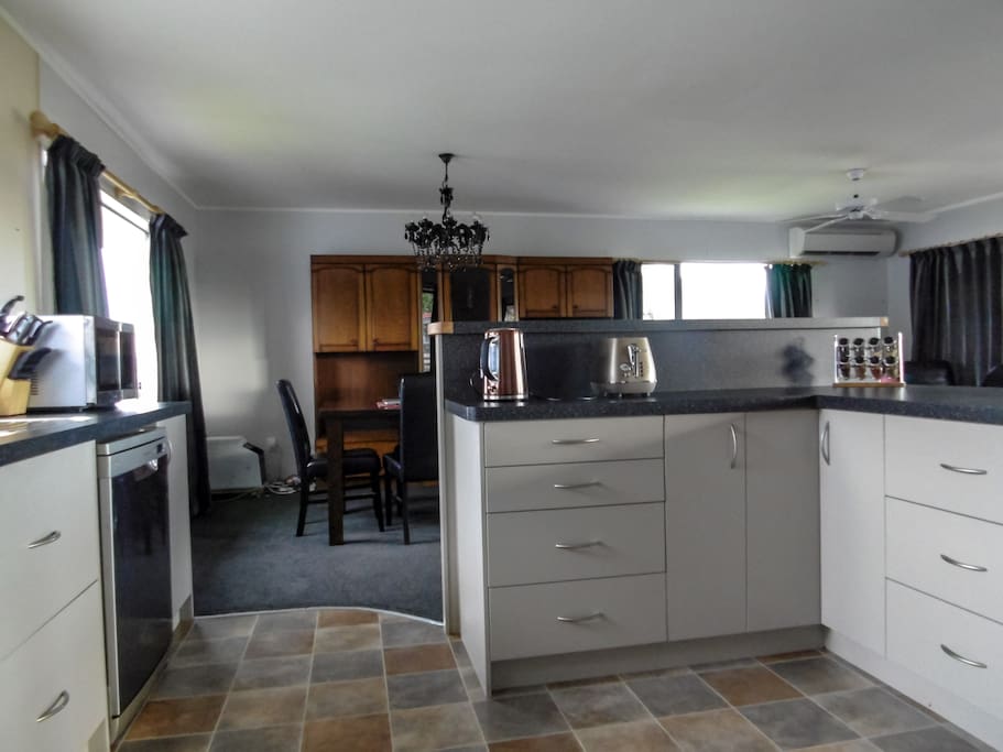Fully equipped kitchen