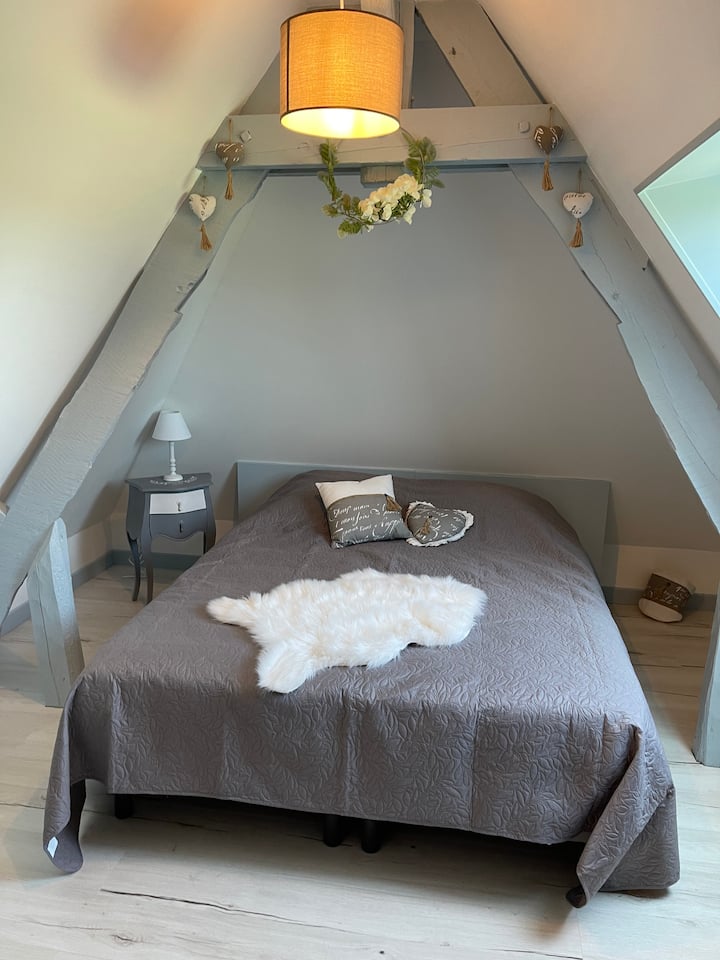 habitación 1 : 1 cama 2 personas