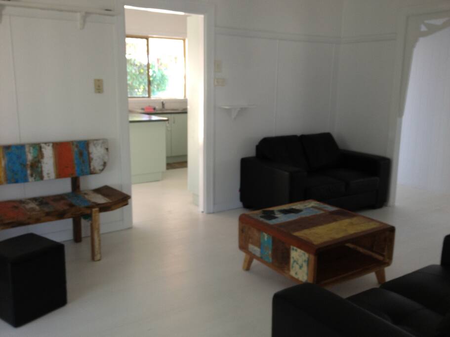 Lounge room - Balinese boat furniture