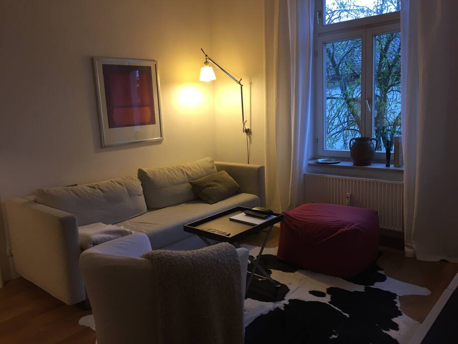 Living Room with Sofa Bed