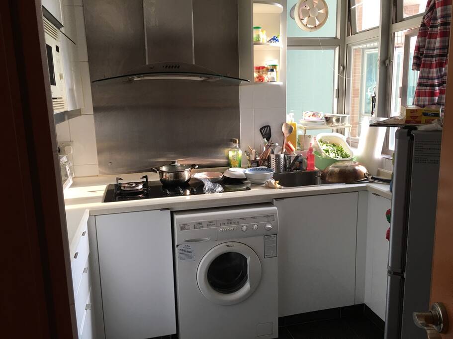 bright/big kitchen