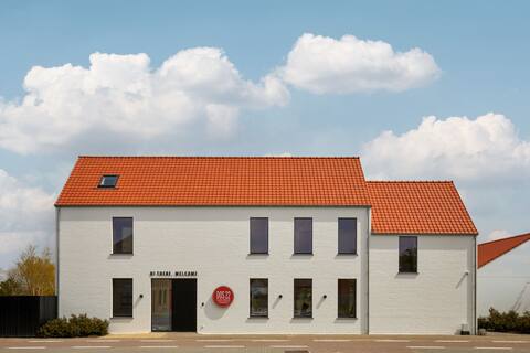 Luxueuze vakantiewoning in de polders,vlak aan zee