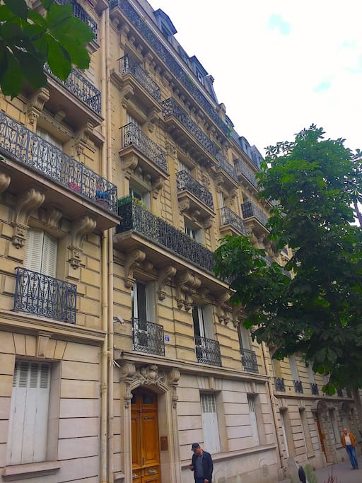 Facade de l'immeuble
