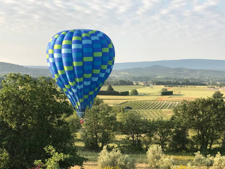 Campagne autour de la villa et activité à proximité