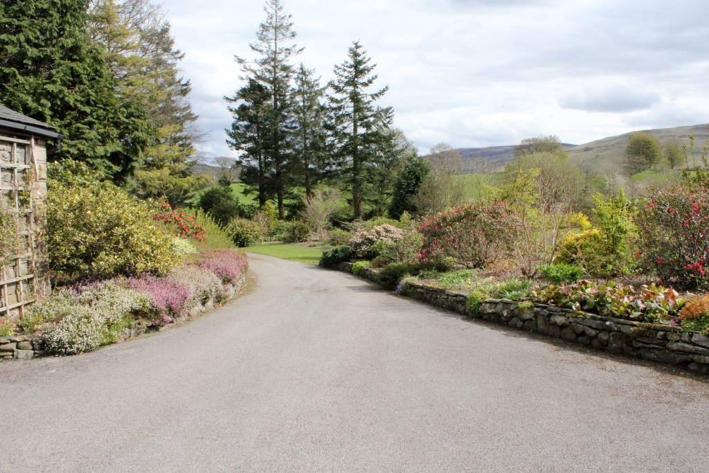 a 150 metre private driveway leads from the road to the Cottage. Lots of parking in front of the cottage with space to turn!