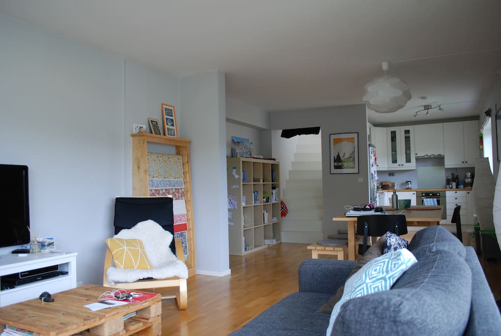 Open living room