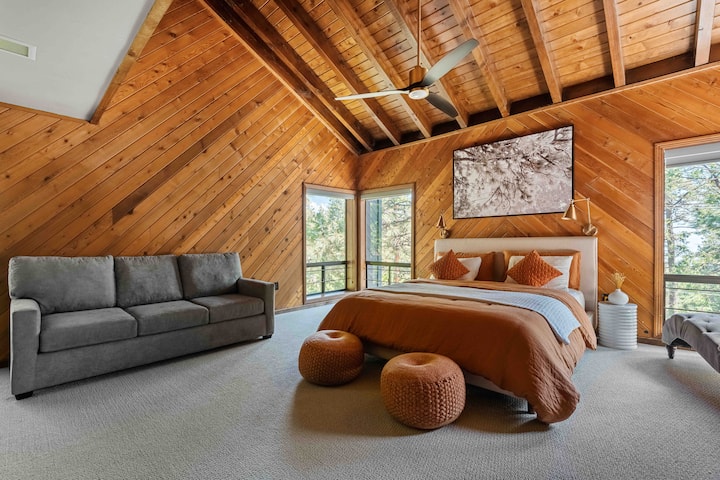 When hitting the hay looks this good, we would never want to leave️. Chambre D’ Amour with Cal King-Sized Bed and Sofa Bed