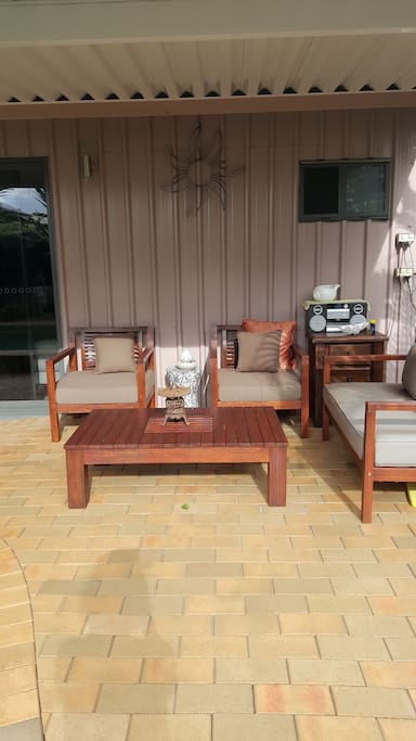 Out door seating