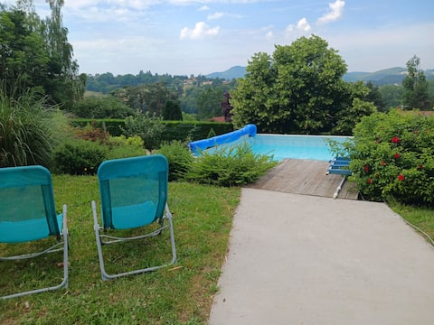 Wooden house, banks of the Loire
