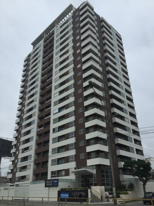 Building located on one of Lima's Main Roads: Republica de Panama