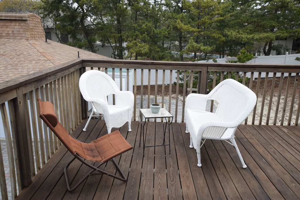Deck area