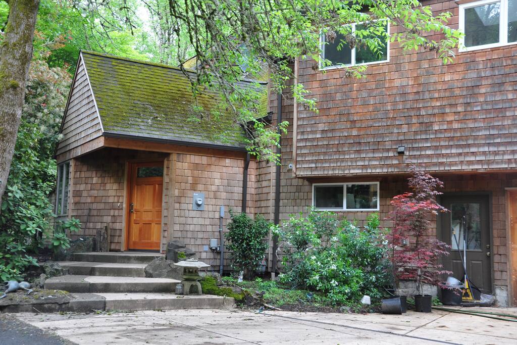 front entrance.