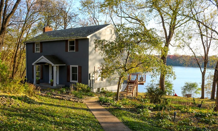 Secluded Lake Home with Hot Tub and Huge Yard