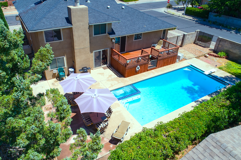 Pool is open in the summer only