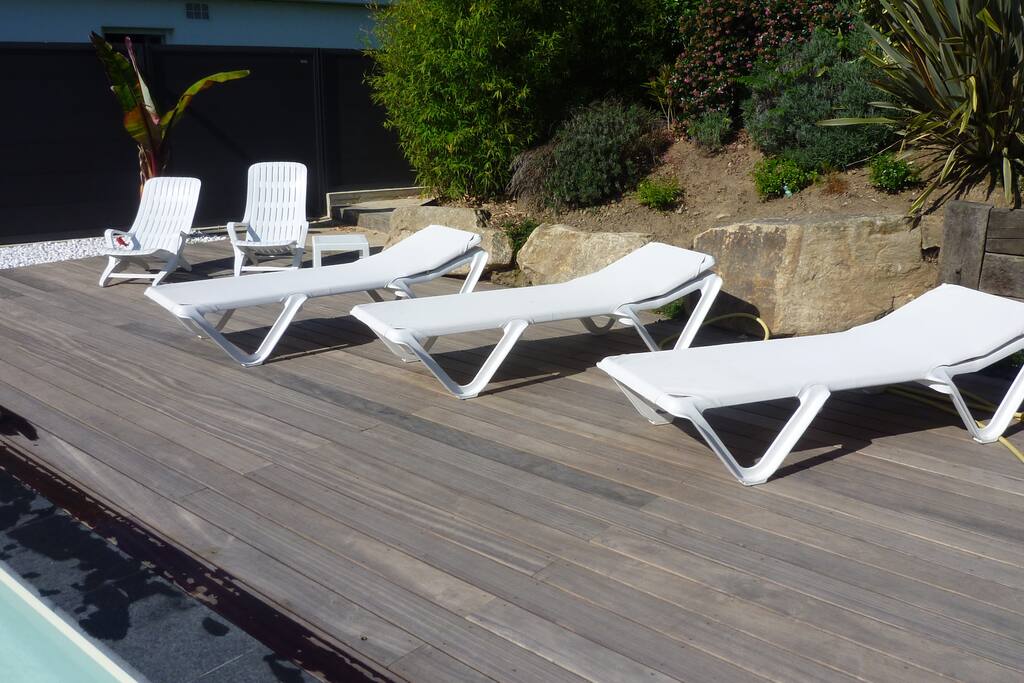 La terrasse piscine