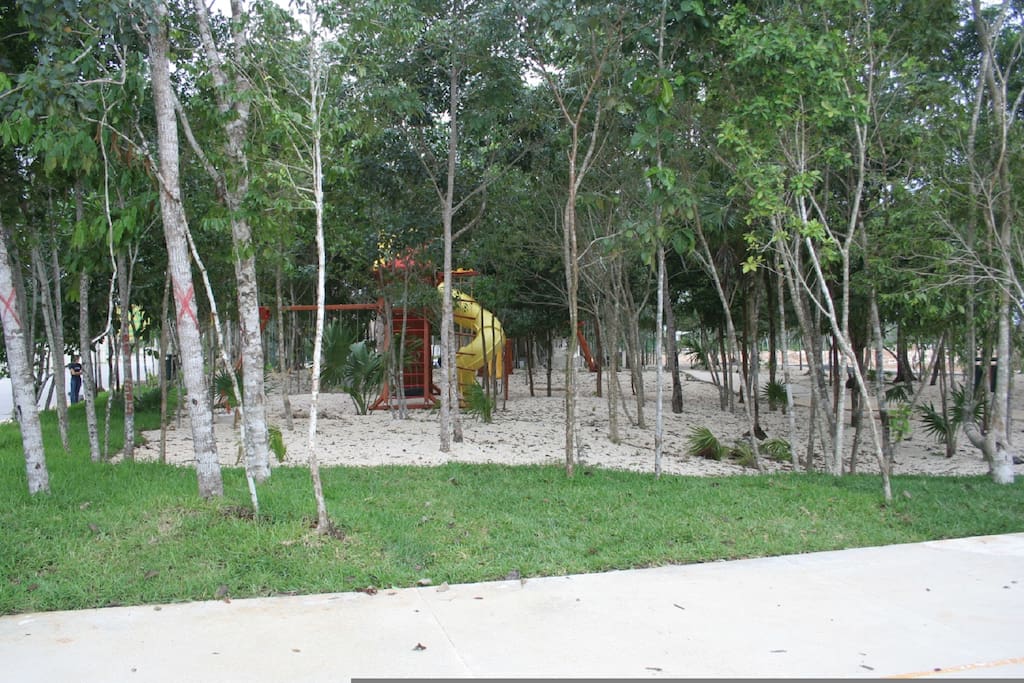 park with children's play ground
