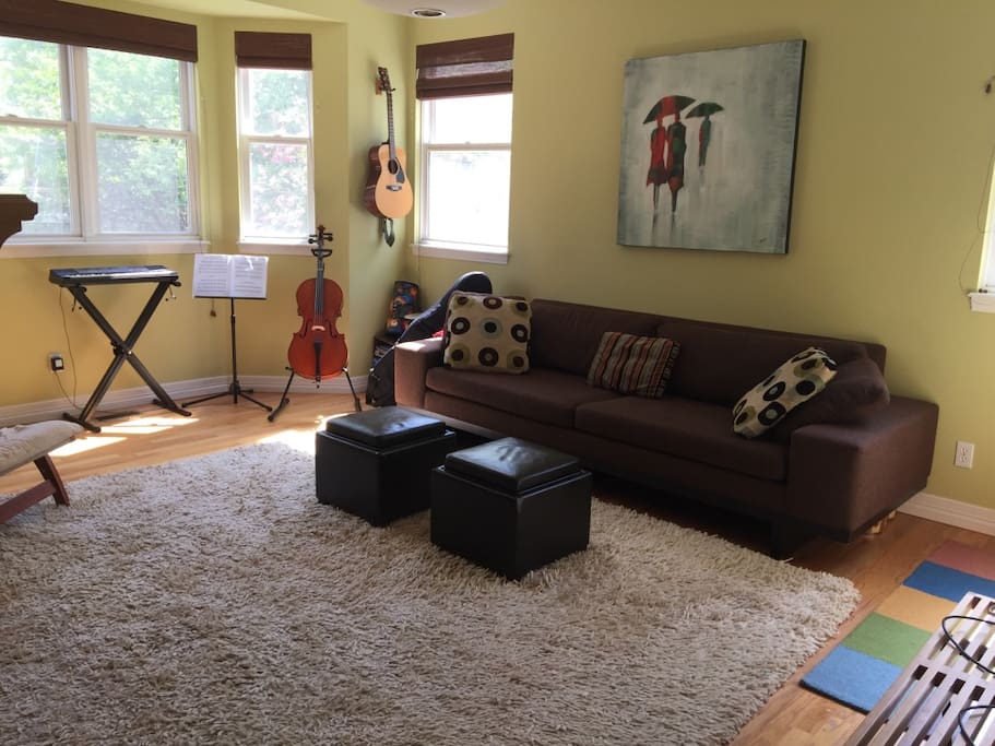 Sunny living room