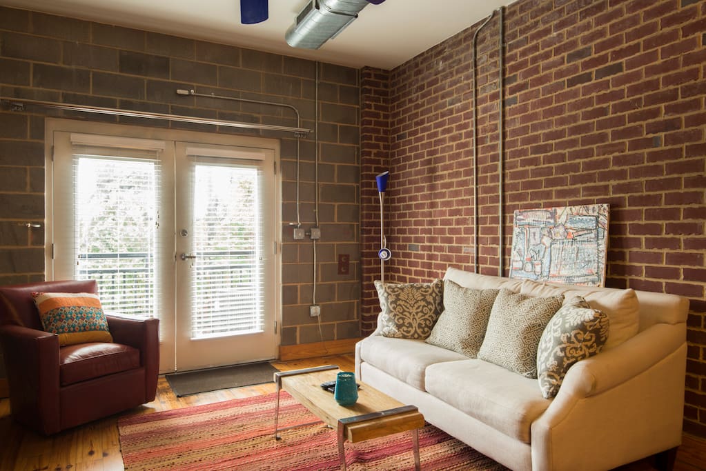 Sitting area in living room