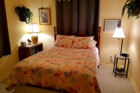 Corner Apartment, Private, Quiet, Central Location