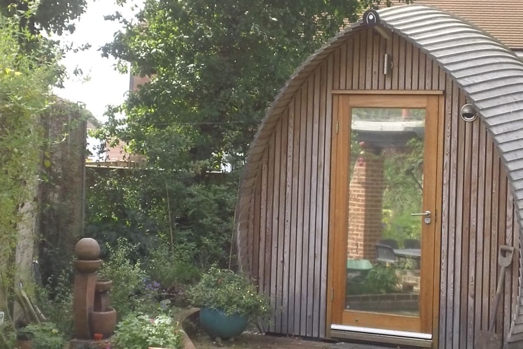 front door of your accommodation