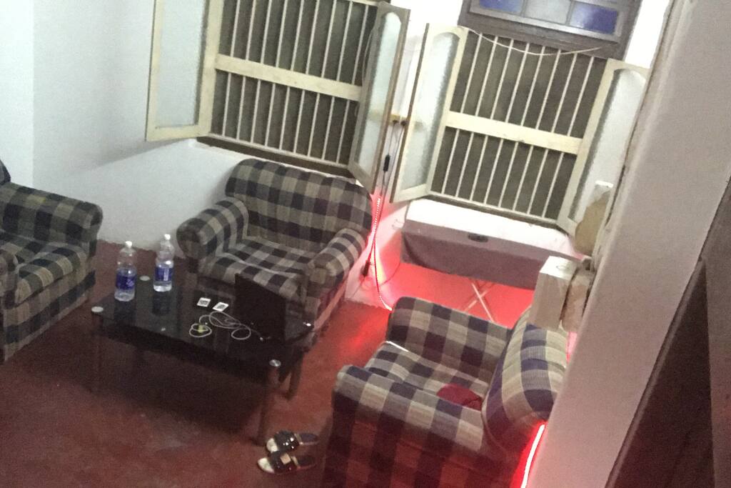 common room is the room where we can get to socialize a bit in interested!pass the stories that was told by my grandparents ,play cards or any games of interest,zanzibar stories how to find local price helping or advising about the tour and anything u would like to ask about zanzibar