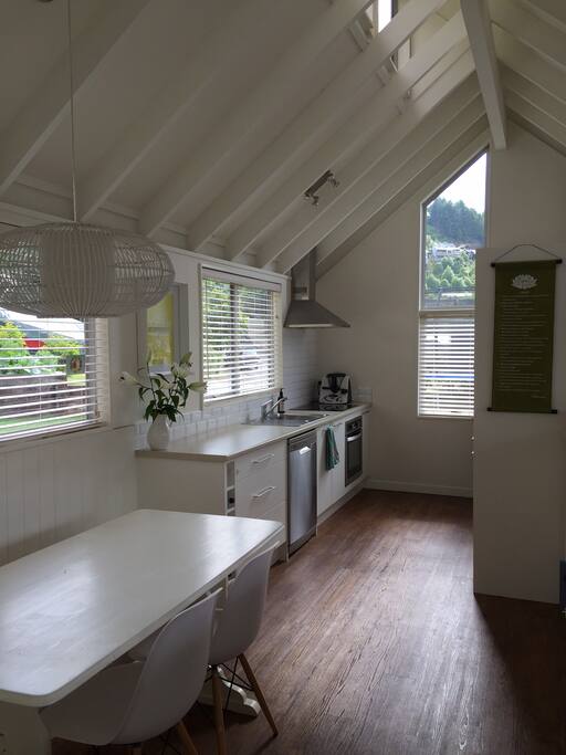Kitchen and dining room