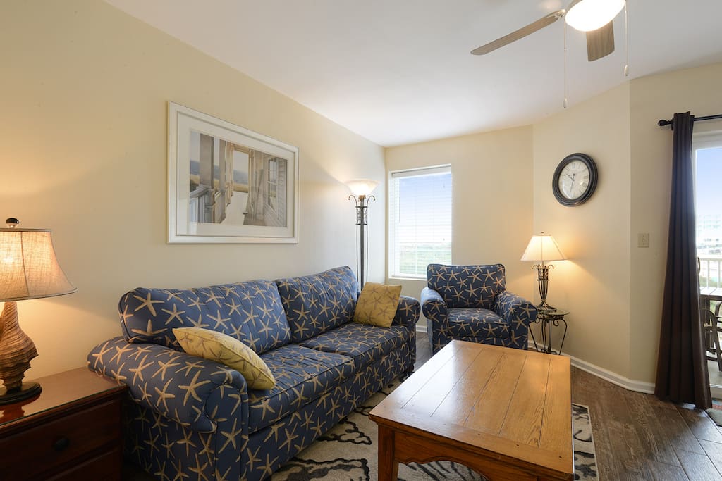 sleeper sofa in LR
