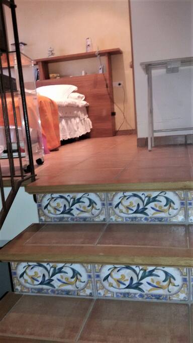 Acceso a la planta de la Habitación Doble