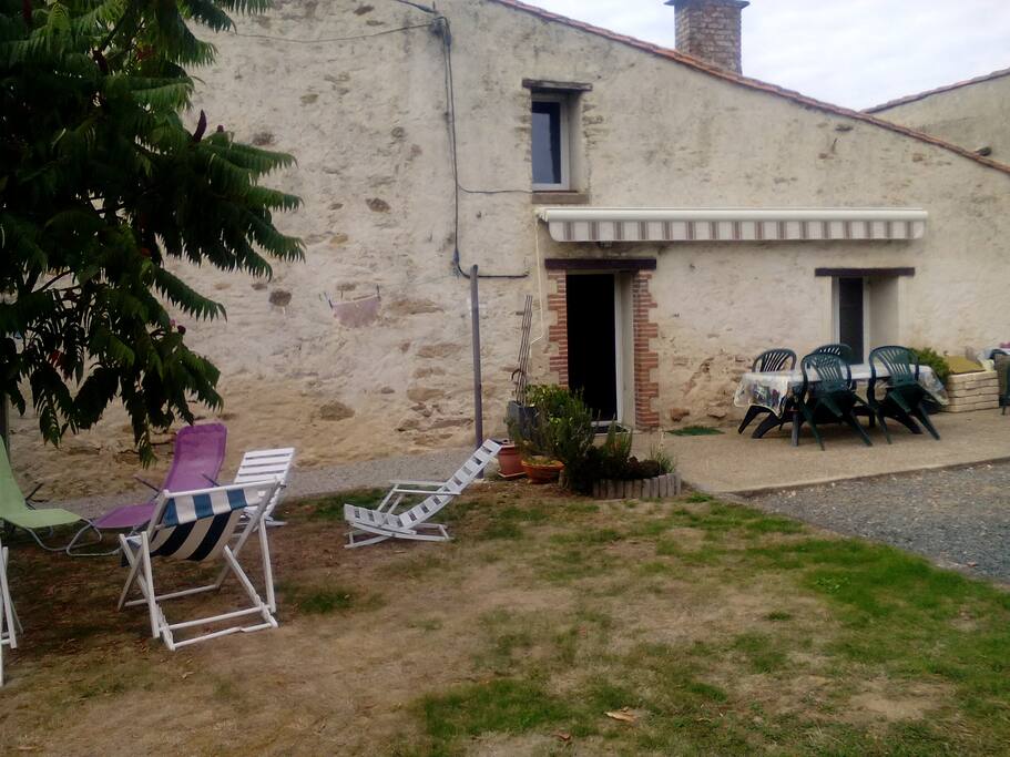 façade de la maison
