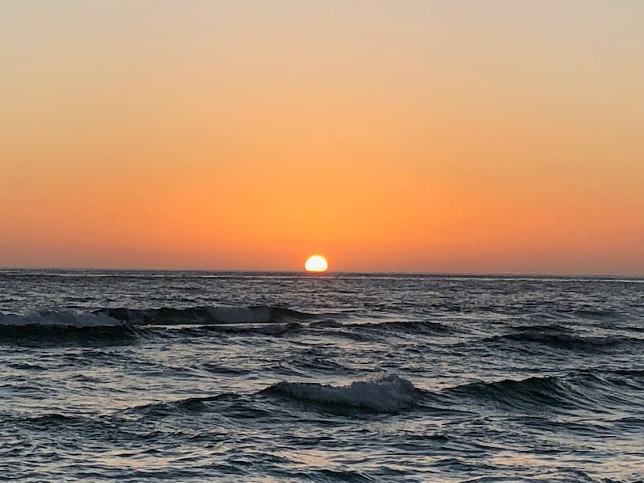Beautiful sunset is just 500 feet away !!!